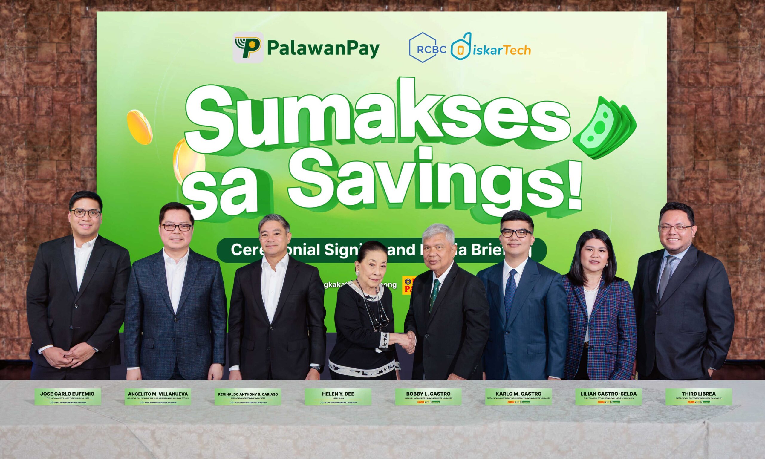 PalawanPay Launches PalaSave in Partnership with RCBC to Make Saving ...