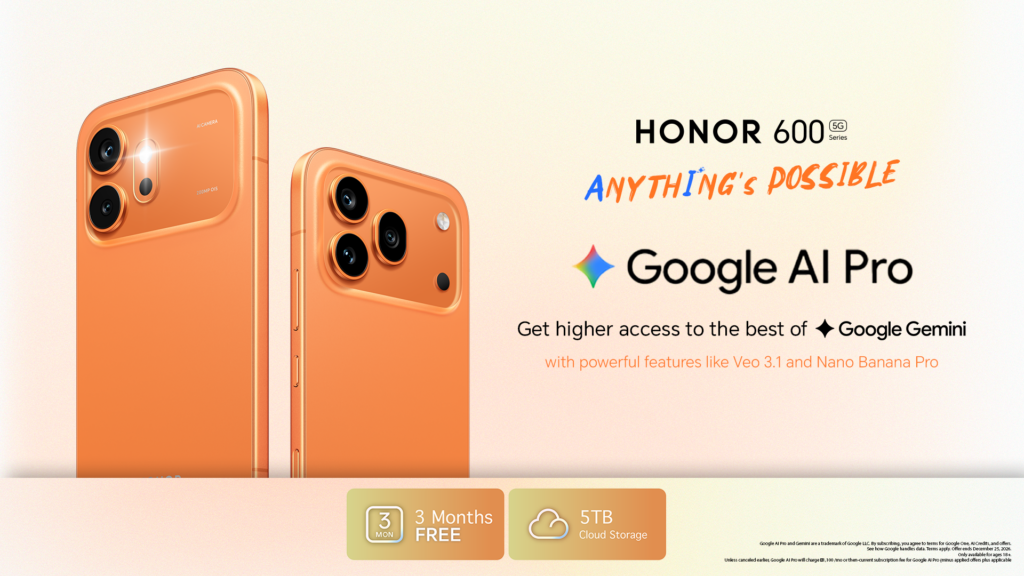 HONOR und Google Gemini bringen mit der neuen HONOR 600-Serie KI der ...